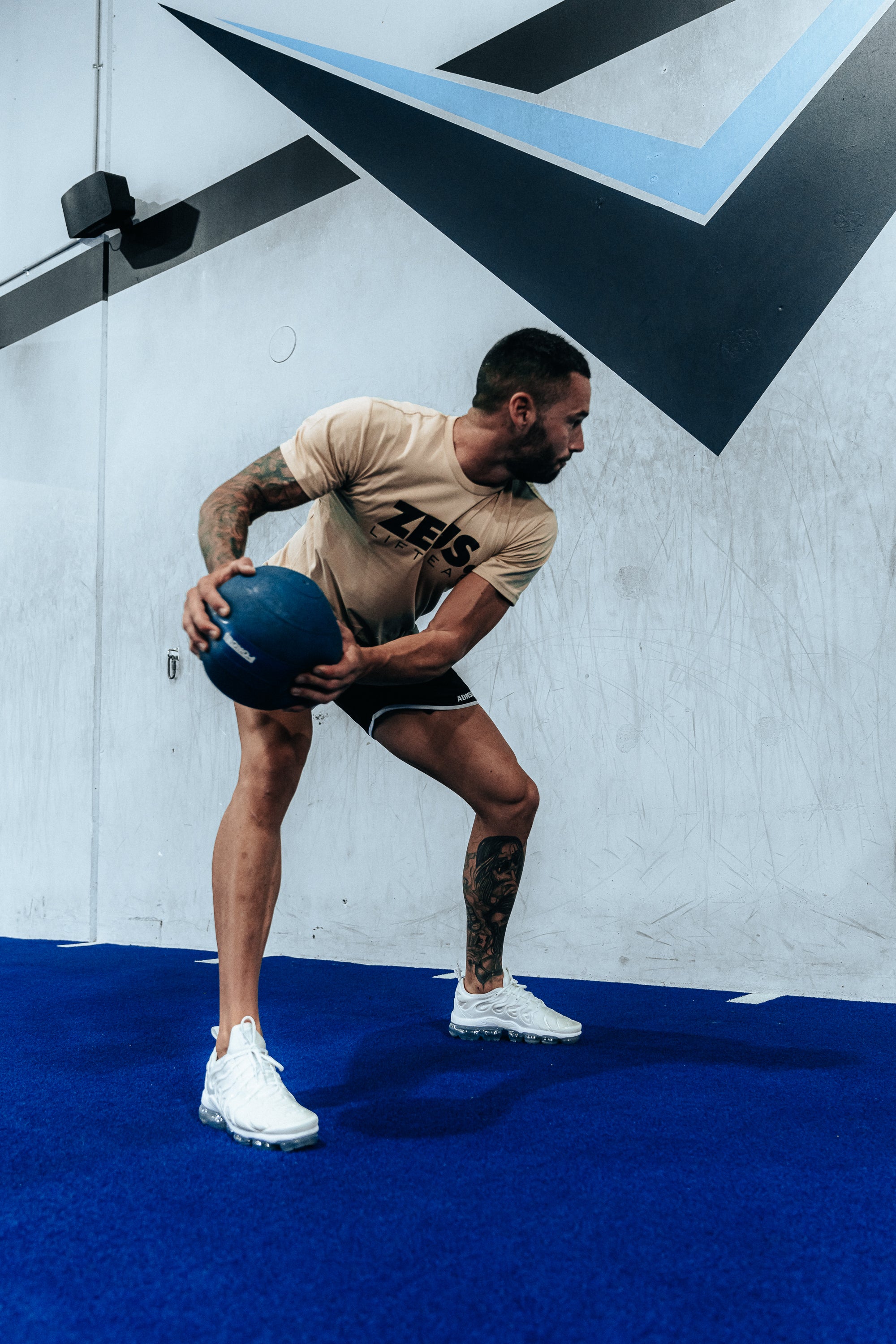 Zeus T-Shirt (Tan/Black)