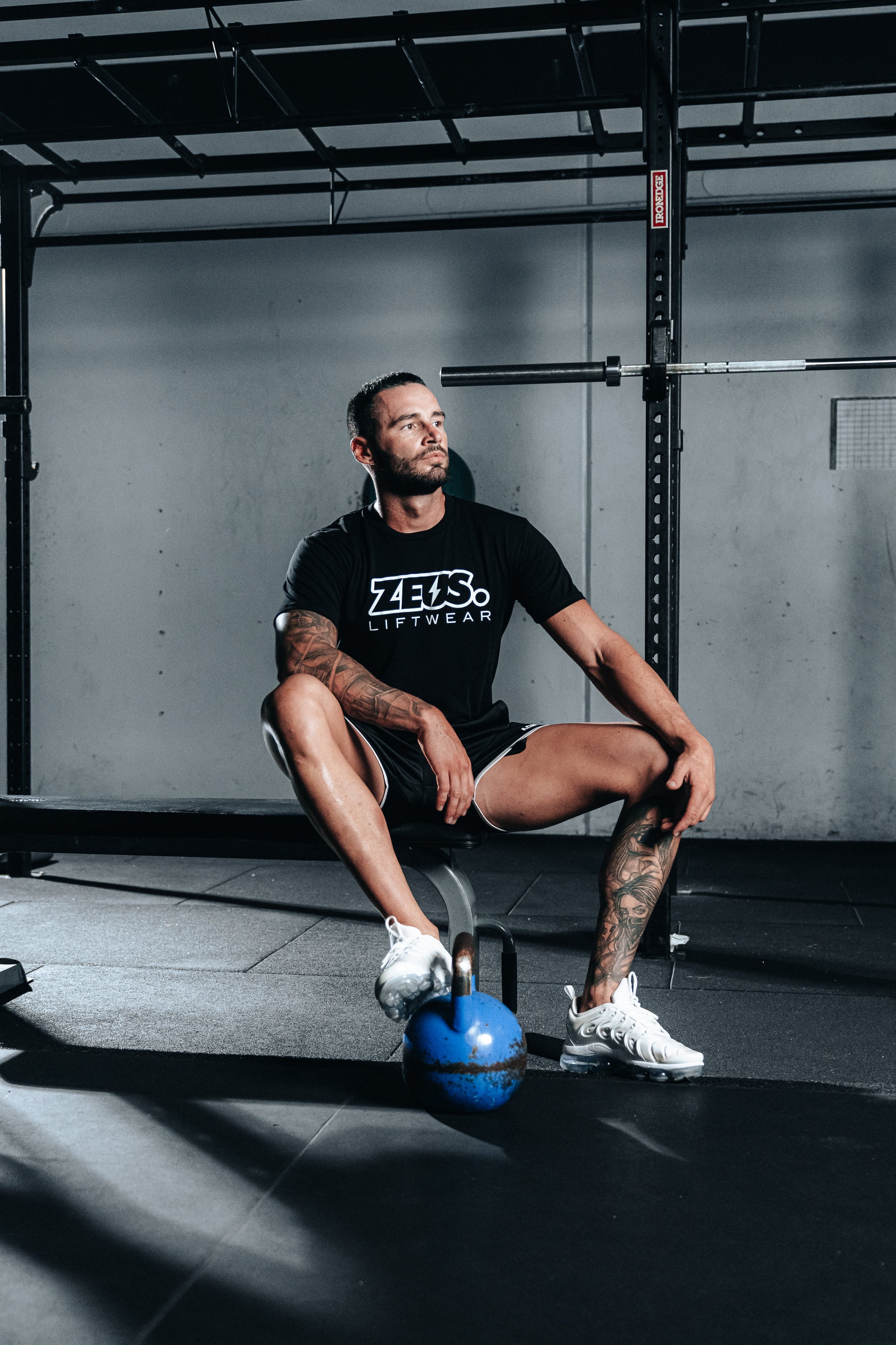 Zeus T-Shirt (Black Holo)